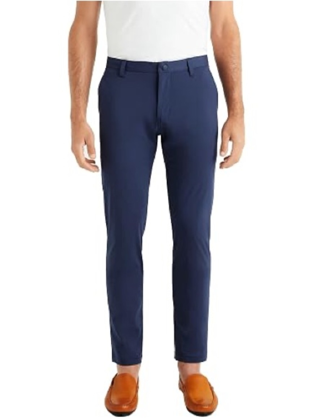 Rhone Commuter Skinny Men's Pants, Ultra Slim-Fit Men’s Size 40 Blue